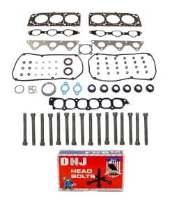 Juego de empaques de culata DNJ HGB169 con kit de pernos de