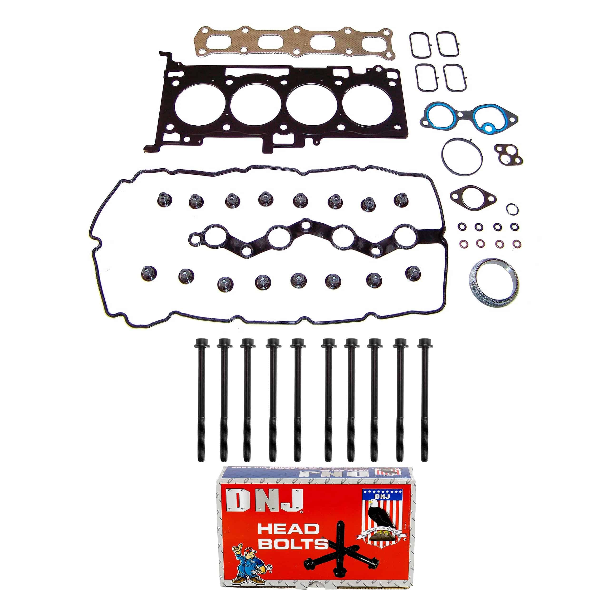 Juego de Junta de Culata DNJ HGB176 con Kit de Pernos de