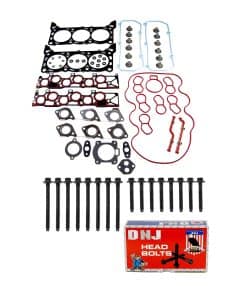 Juego de empaques de culata DNJ HGB4128 con kit de pernos