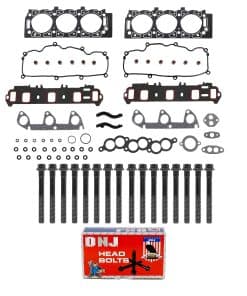 Juego de empaques de culata DNJ HGB4142 con kit de pernos