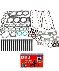 Juego de empaques de culata DNJ HGB958 con kit de pernos de