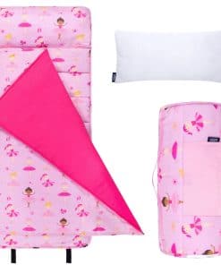 Wildkin Original Nap Mat con Almohada -Ballerina