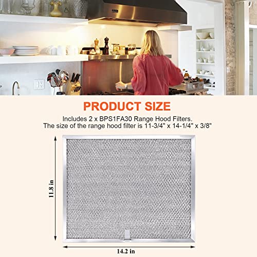 Filtro de Aluminio para Campana Extractora BPS1FA30 11-3/4" - Imagen 6