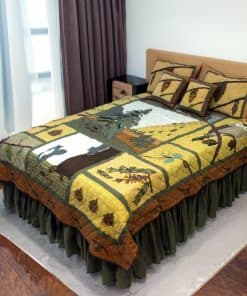 Juego de Ropa de Cama para California King con Apliques de