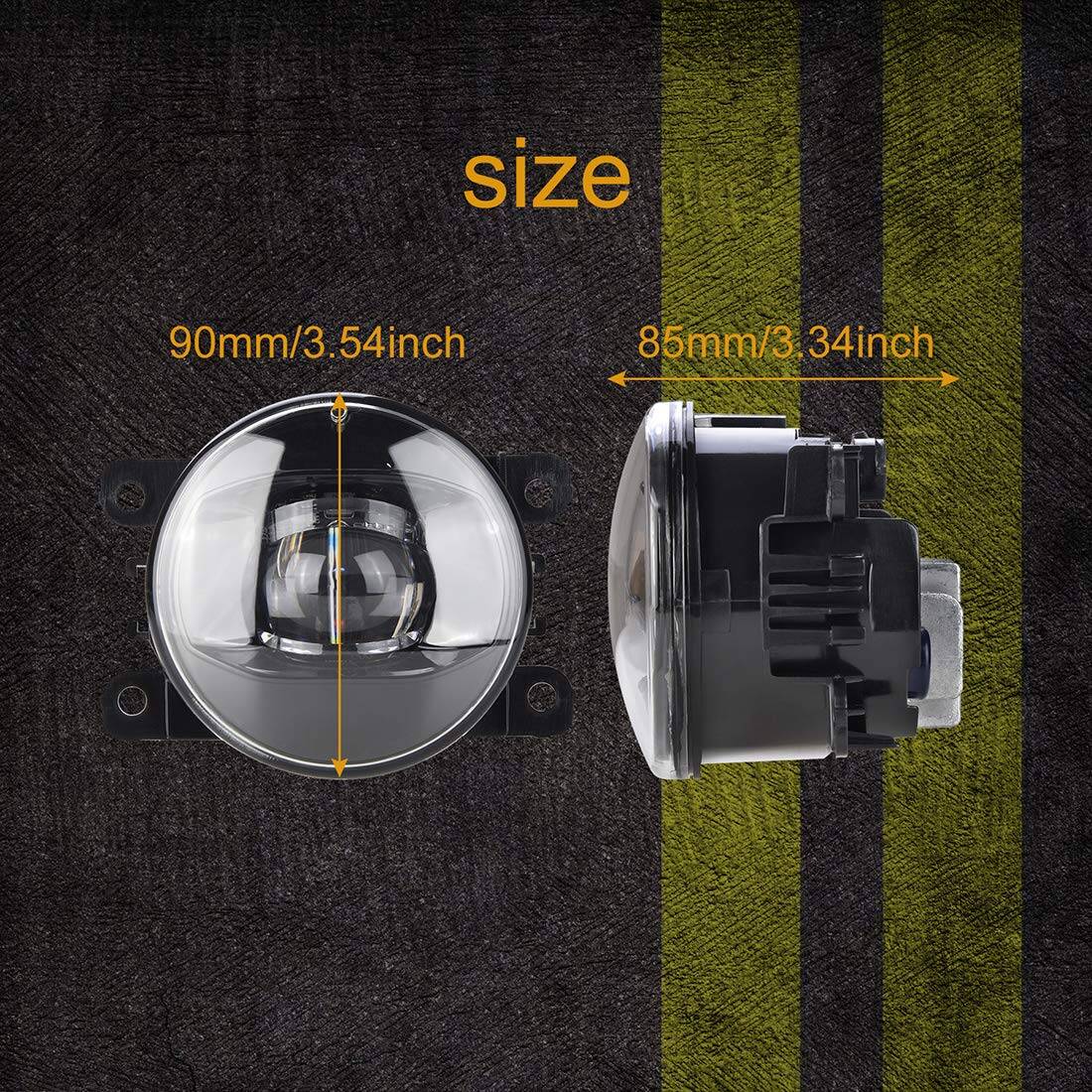 Ensamblaje de Luz Antiniebla LED de Nueva Generación para - Imagen 3