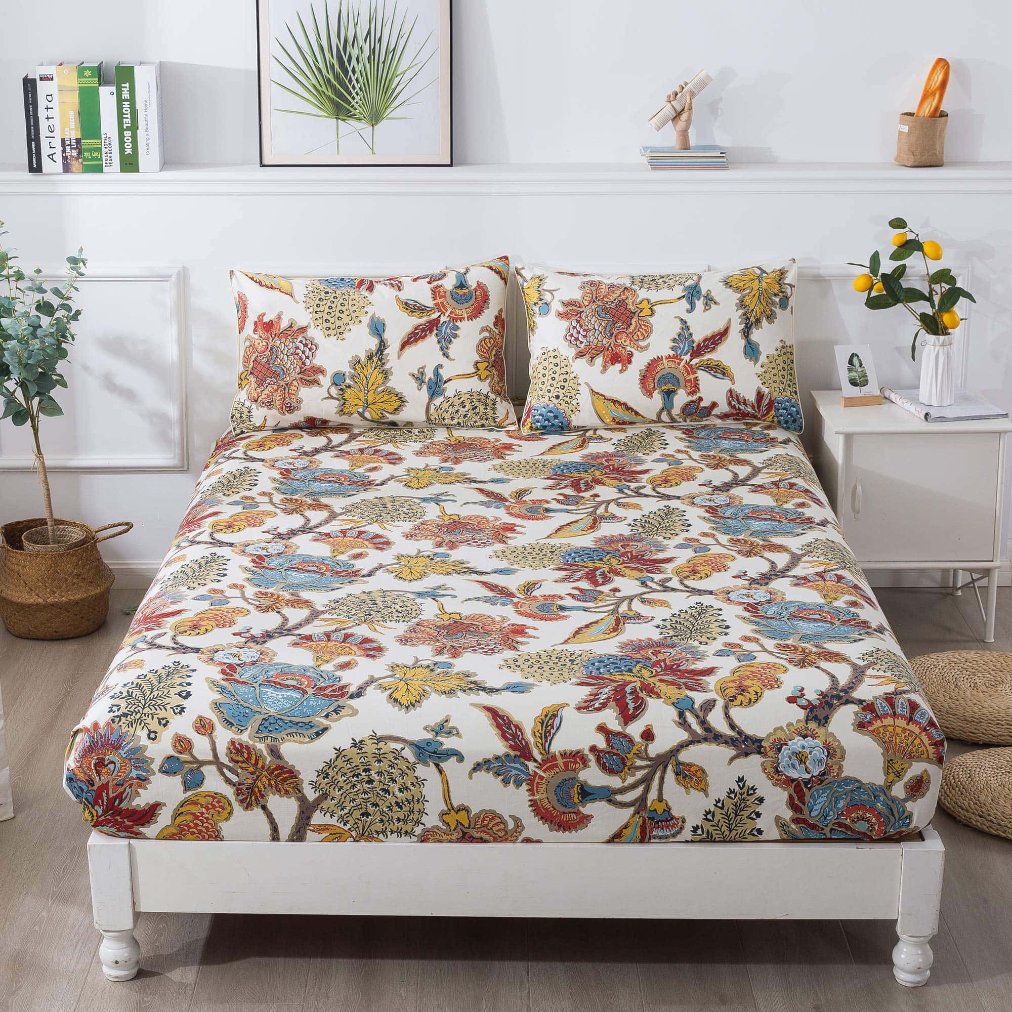 Juego de Sábanas Vintage Softta 4 piezas Tamaño Queen - Imagen 4