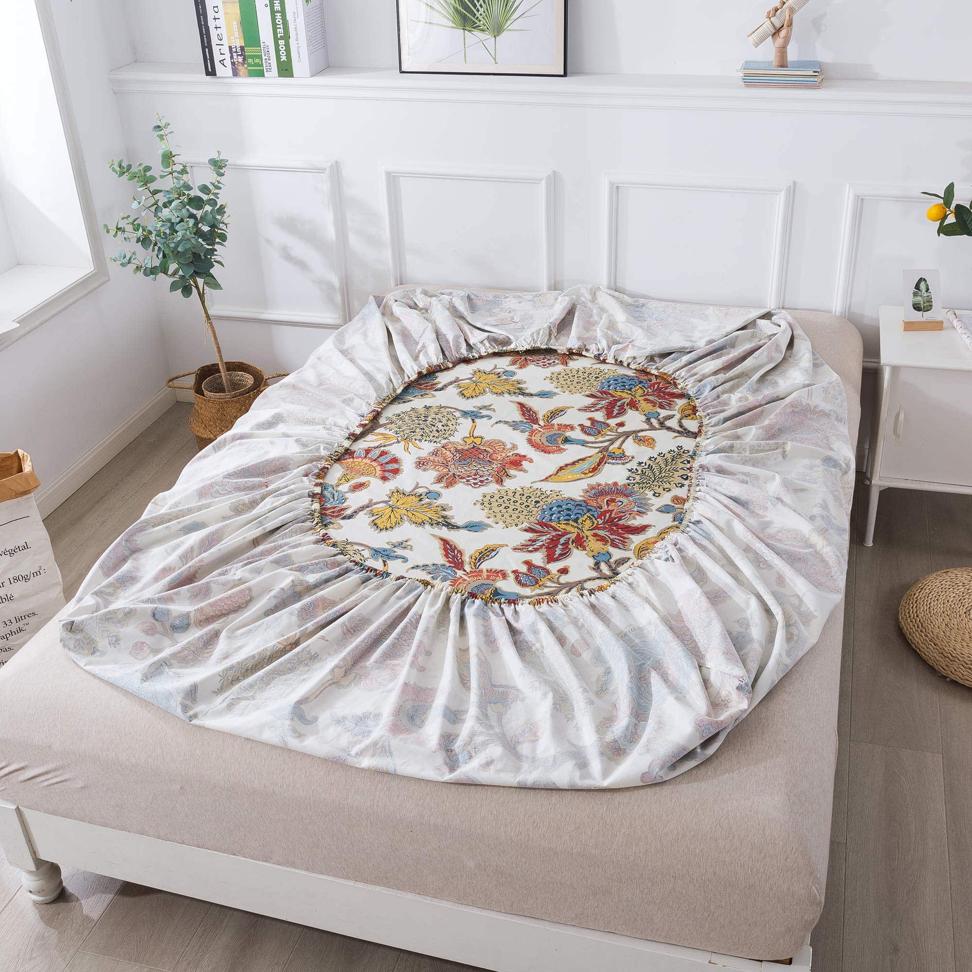 Juego de Sábanas Vintage Softta 4 piezas Tamaño Queen - Imagen 10