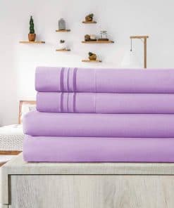 Juego de sábanas Elif Split King Size -Lavanda