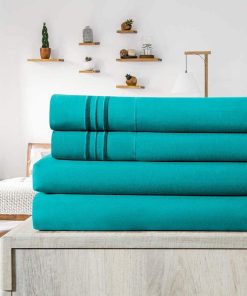 Juego de sábanas tamaño Split King Elif - Microfibra