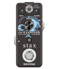 Pedal de Reverb Stax Ocean Verb, Pedal de Efectos de