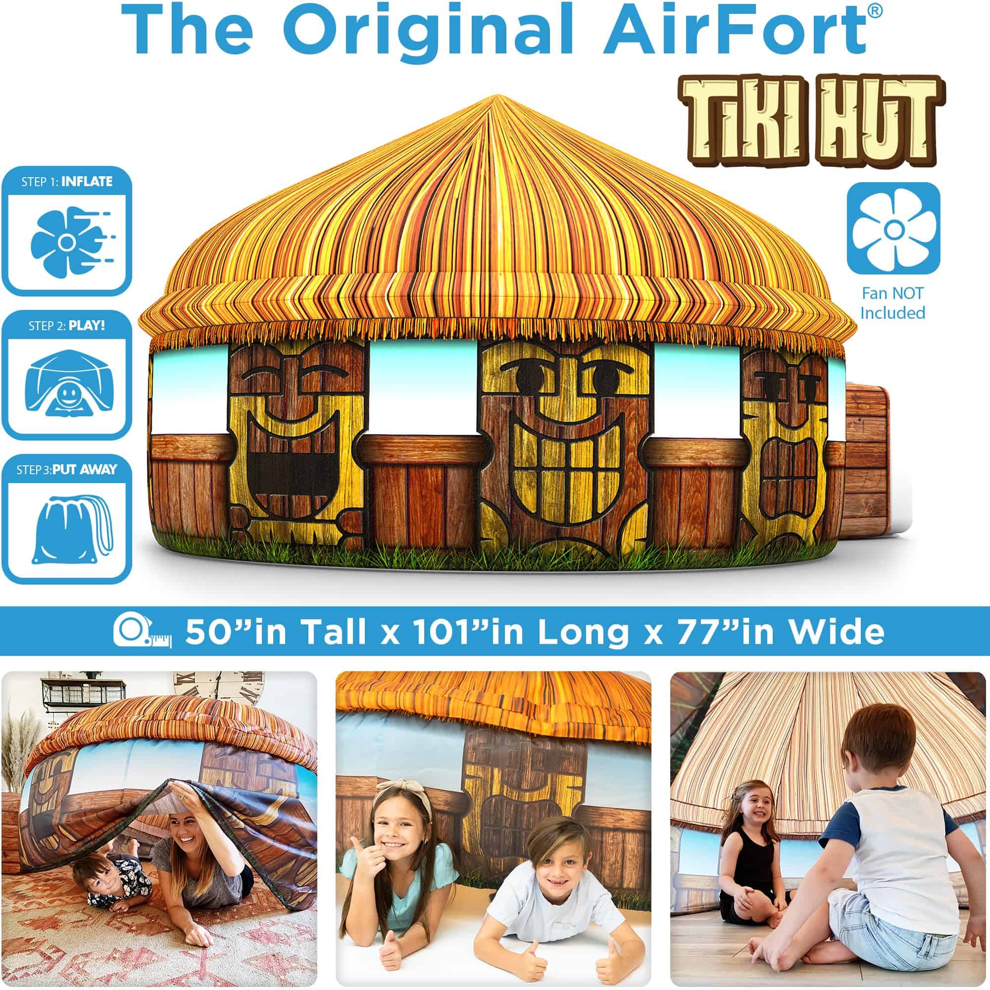 AirFort Original Patentado - Construye un -Tiki Hut - Imagen 3