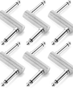 Conector de efecto de guitarra Tipo Pedal TZ 1/4 pulgada 6