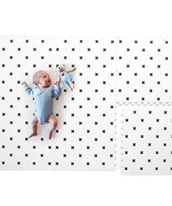 Tapete de espuma extra grande para bebé TCBunny - 4FT x 6FT