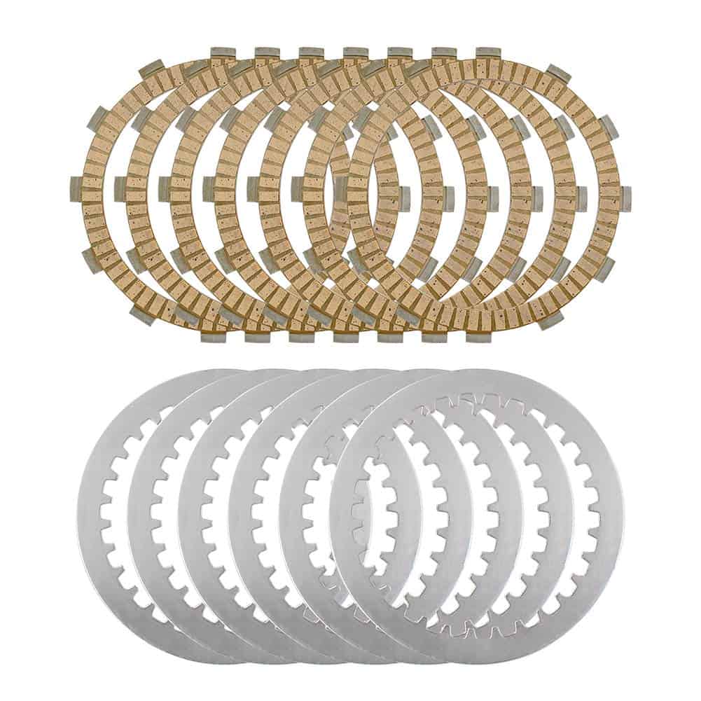 Placas de embrague de acero y fricción Road Passion 13 pzs