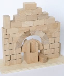 Juego de Bloques de Arco Romano para Niños Increíble 10" x