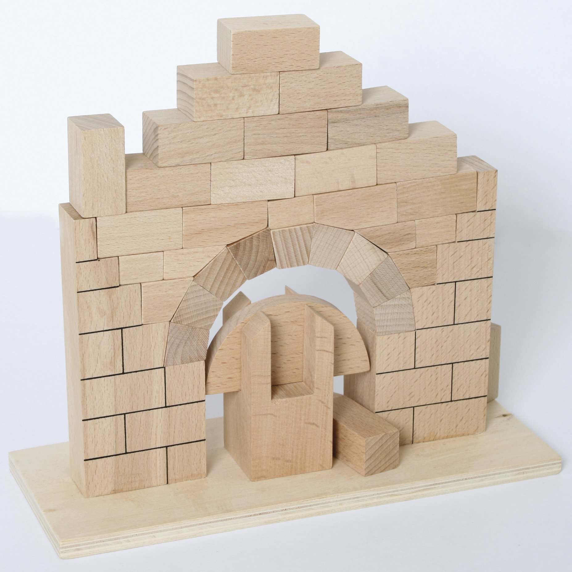 Juego de Bloques de Arco Romano para Niños Increíble 10" x