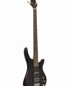 Bajo de 4 cuerdas Stagg, diestro, negro, tamaño completo