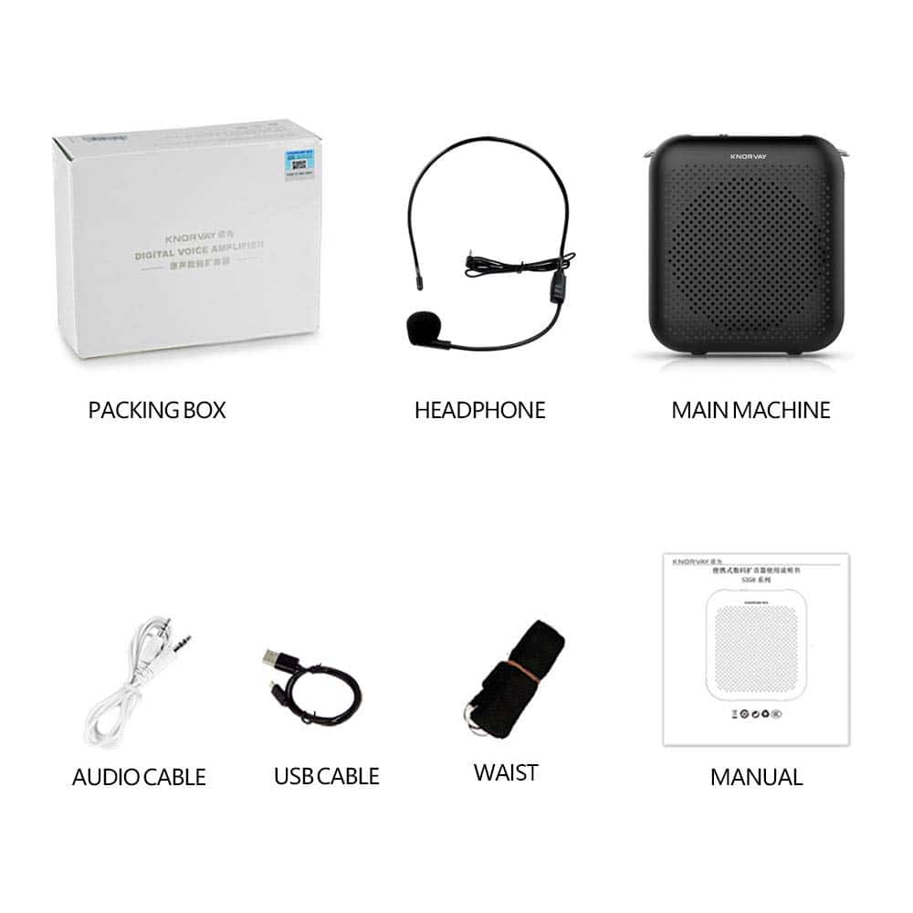 Amplificador de voz portátil recargable NORWII Mini con - Imagen 7