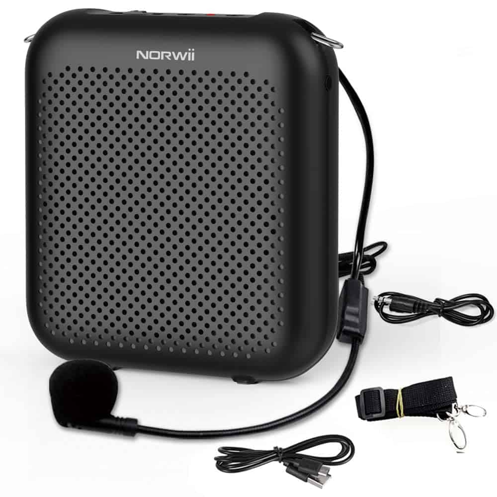Amplificador de voz portátil recargable NORWII Mini con