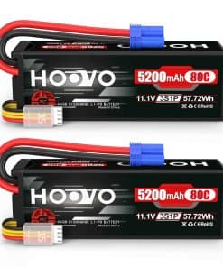 Batería Lipo HOOVO 3S 11.1V 80C 5200mAh Estuche Rígido con