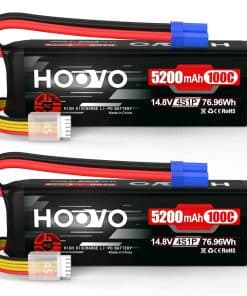 Batería de Lipo HOOVO 14.8V 100C 5200mAh 4S con Conector
