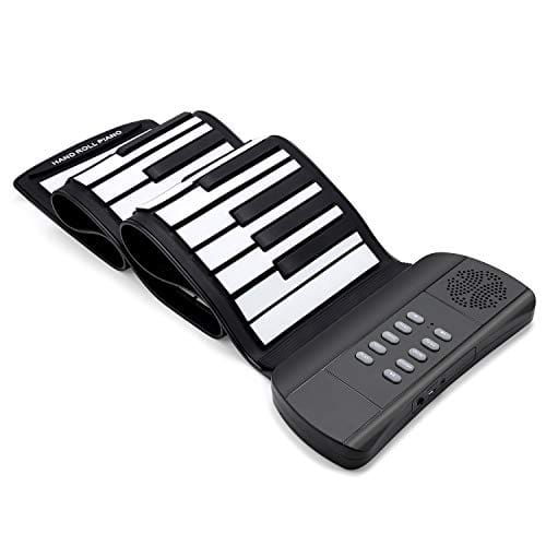 Piano portátil enrollable Lujex de 61 teclas con teclado de