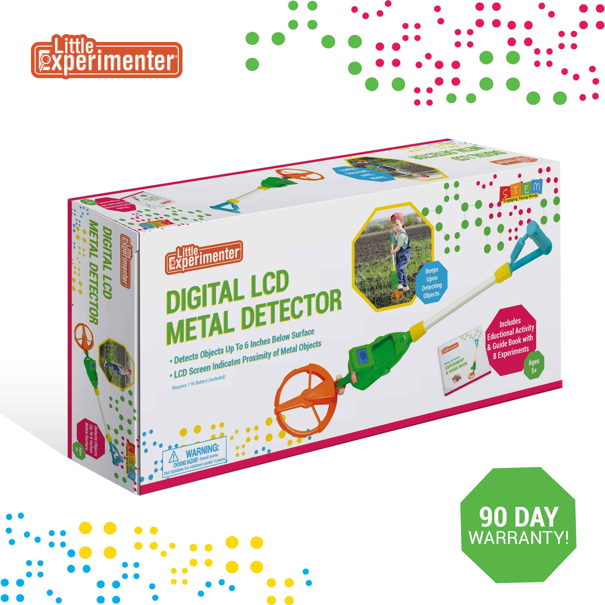 Detector de Metales para Niños, Detecta a 6" de Profundidad - Imagen 7