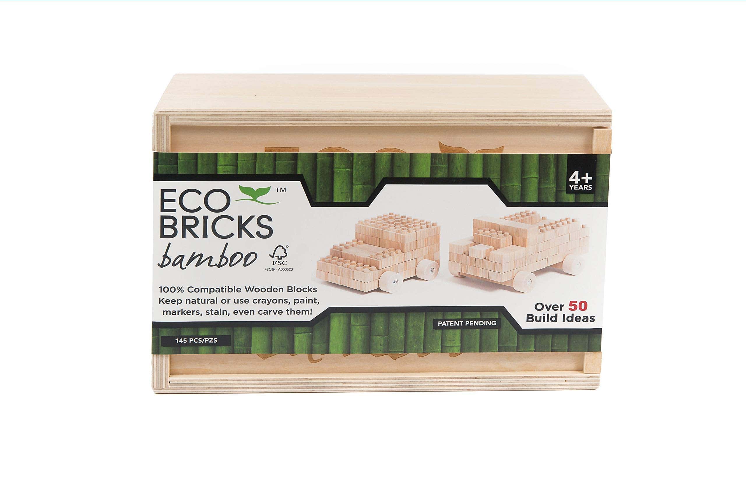 Bloques de Bambú ONCE KIDS Eco-Bricks para Niños de 4 años - Imagen 3