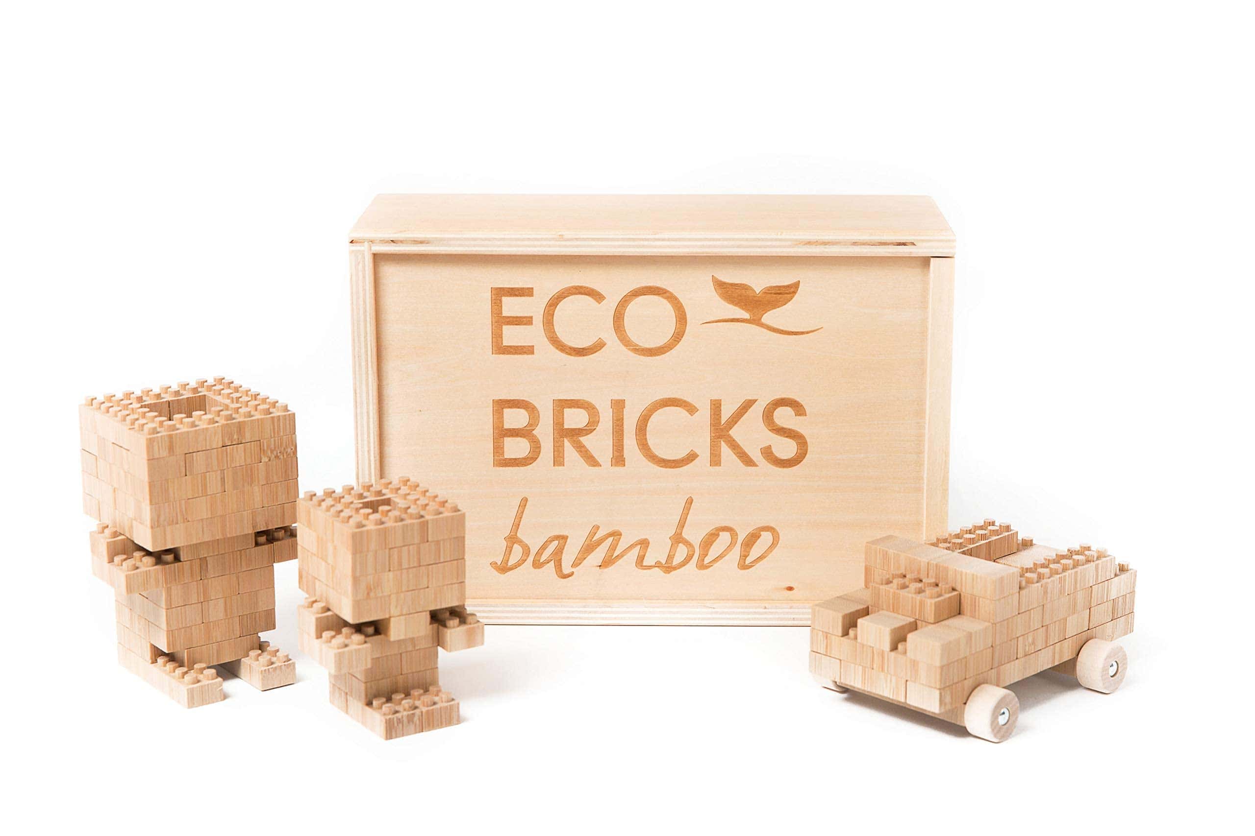 Bloques de Bambú ONCE KIDS Eco-Bricks para Niños de 4 años