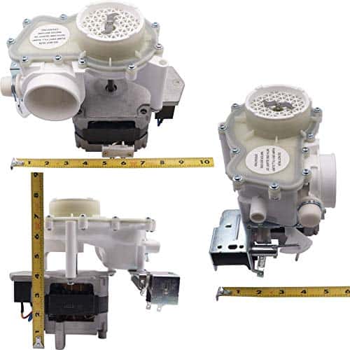 Bomba y motor de lavavajillas WD26X10051 WD26X10035 de - Imagen 4