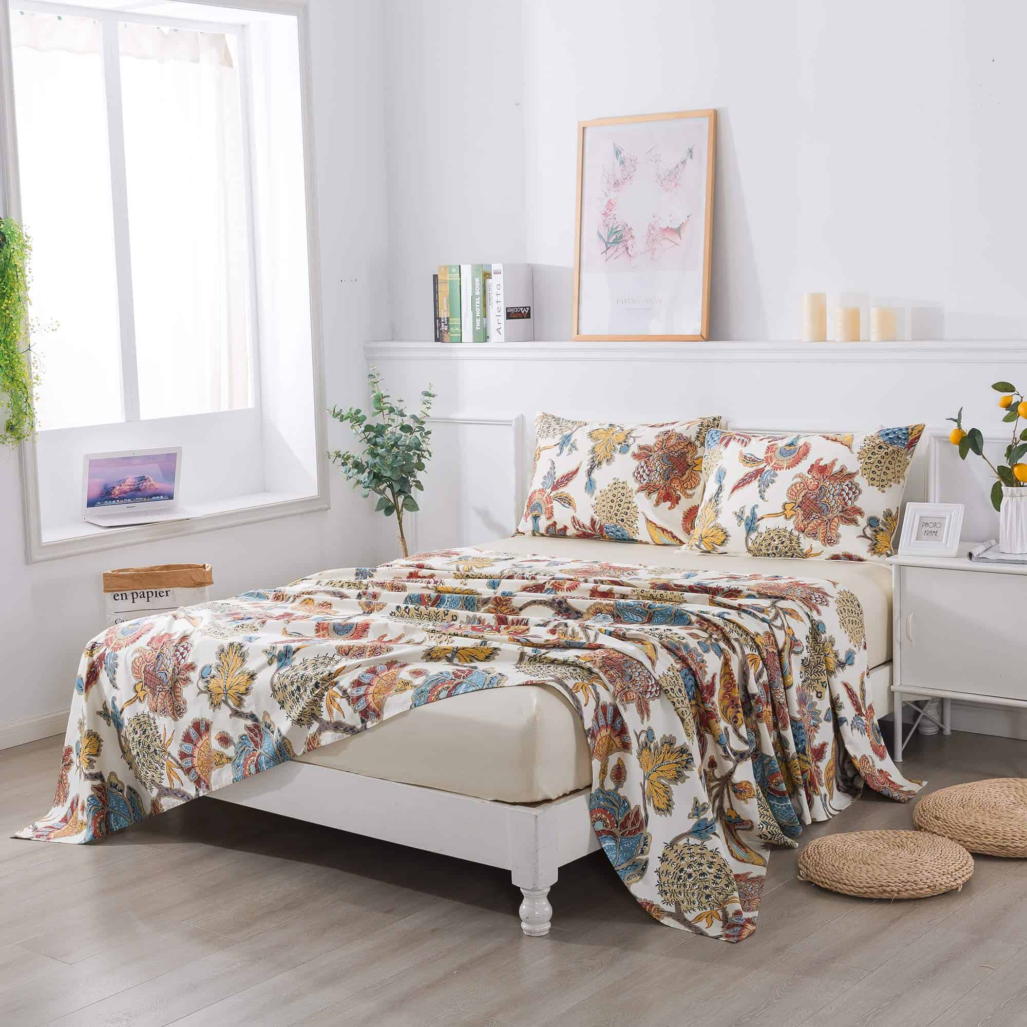 Juego de Sábanas Softta Vintage Luxury 4 piezas Tamaño