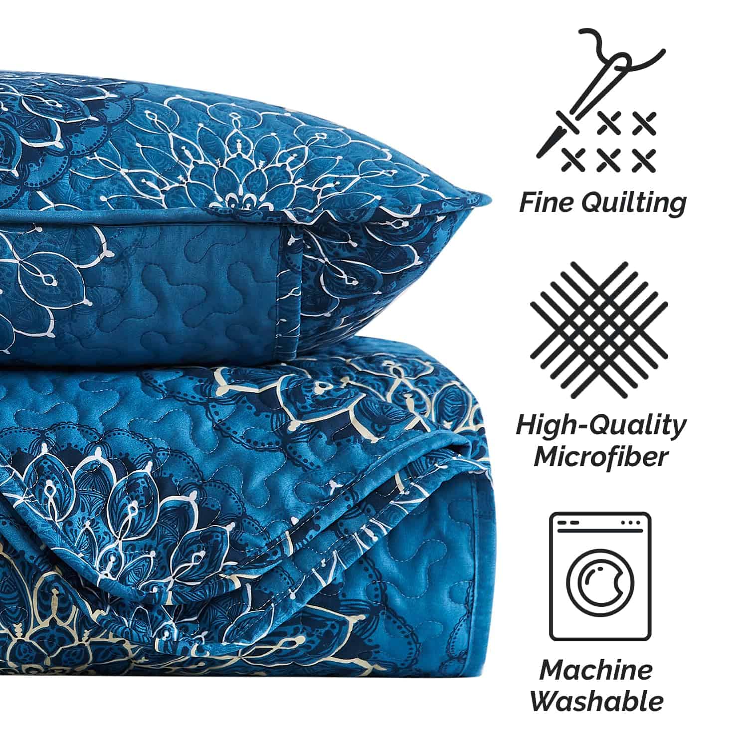 Juego de Edredón de Tela de Microfibra de Alta Calidad - Imagen 6