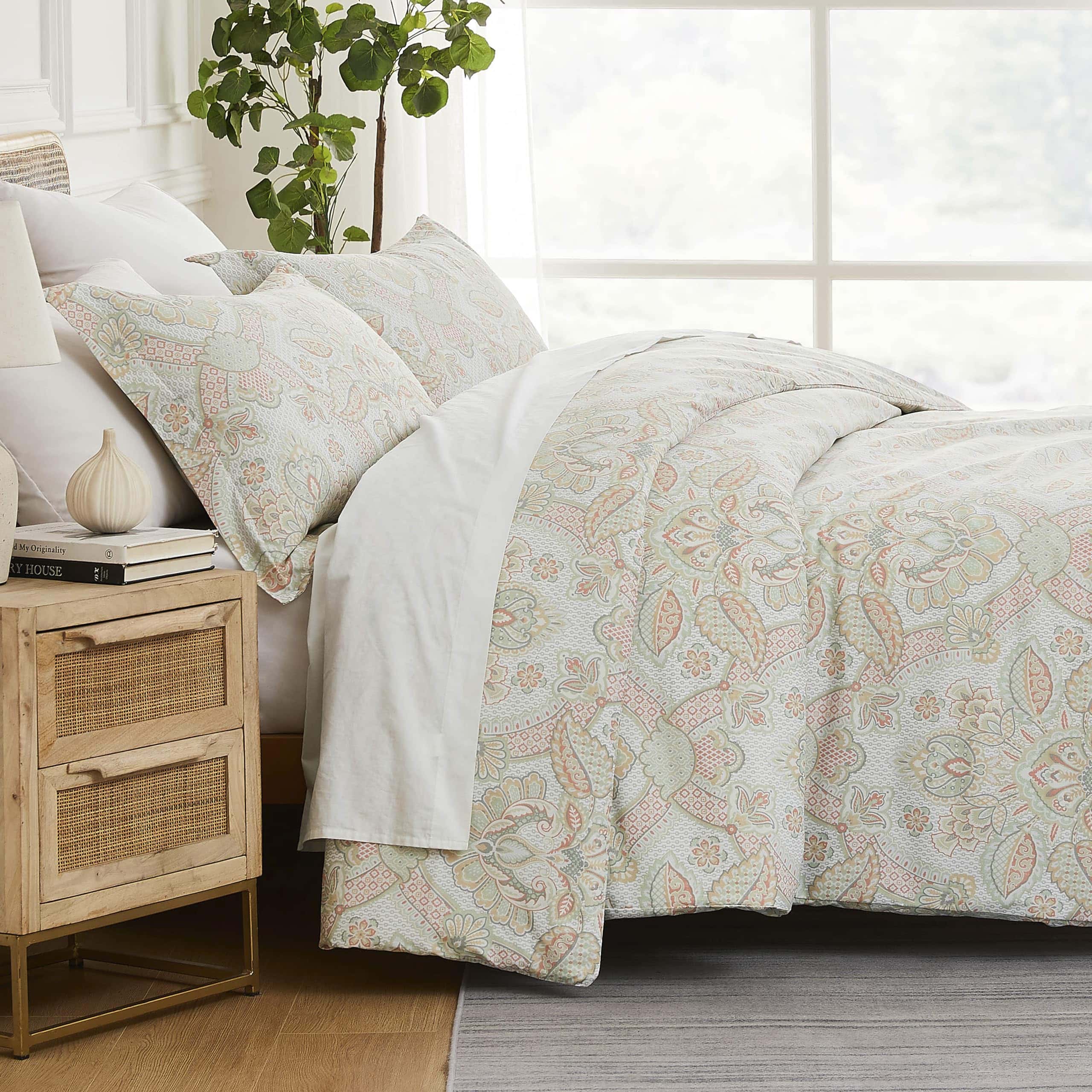 Southshore Fine Living, Inc. Juego de -Encanto Coral
