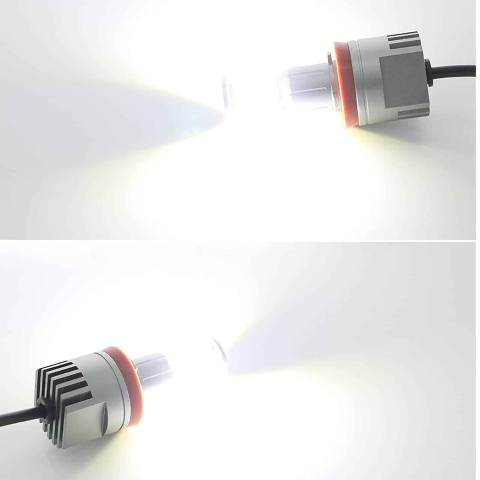 APMAT H8 LED Angel Eyes Halo Bulb Light Compatible para BMW - Imagen 8