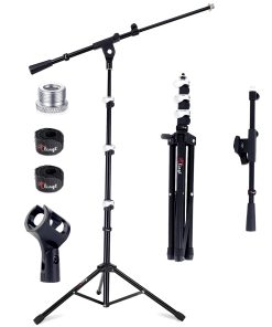 Soporte de Micrófono Portátil Tlingt, Soporte de Micrófono