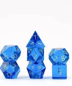 Set de dados DND FanRoll de 16 mm de Metallic Dice Games: