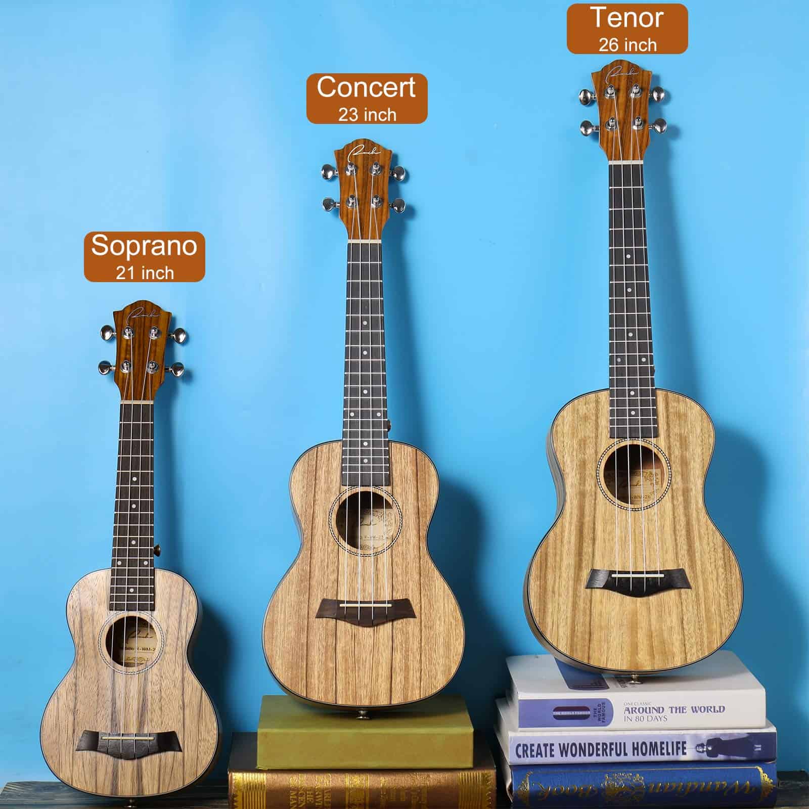 Ukelele Soprano Ranch de 21 pulgadas Aprende a Tocar - Imagen 5