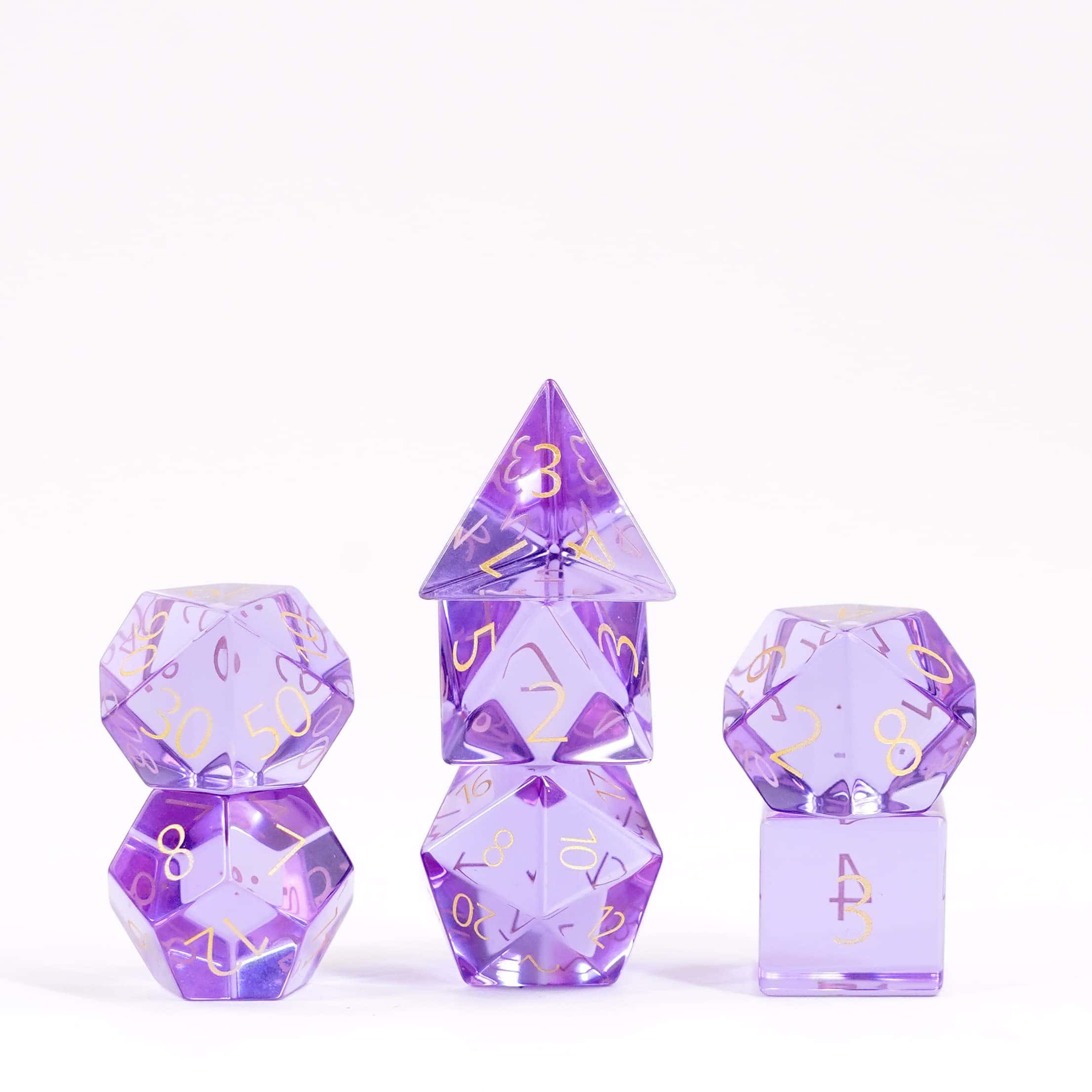 Set de dados de DND FanRoll de Metallic Dice Games 16mm de