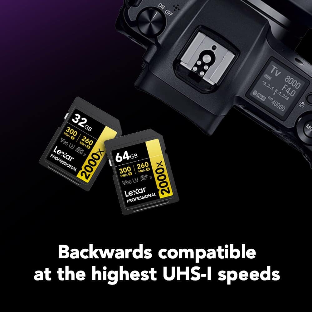 Tarjeta de Memoria SDXC Lexar 64GB Professional 2000x, - Imagen 8