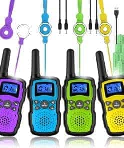 Walkie Talkies para Niños y Adultos Wishouse Recargables