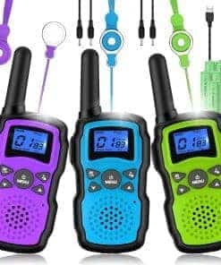 Wishouse Walkie Talkies para Niños Adultos de Largo Alcance