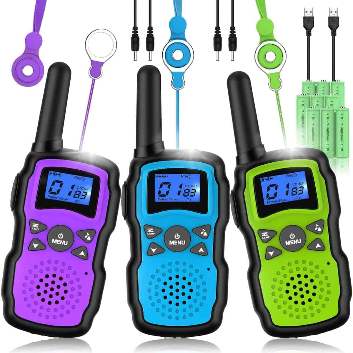 Wishouse Walkie Talkies para Niños Adultos de Largo Alcance
