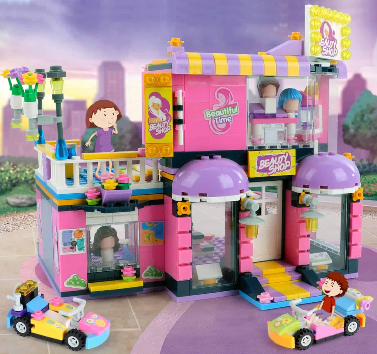 Kit de Construcción Friends Hair Salon Coffee House, Set de - Imagen 5