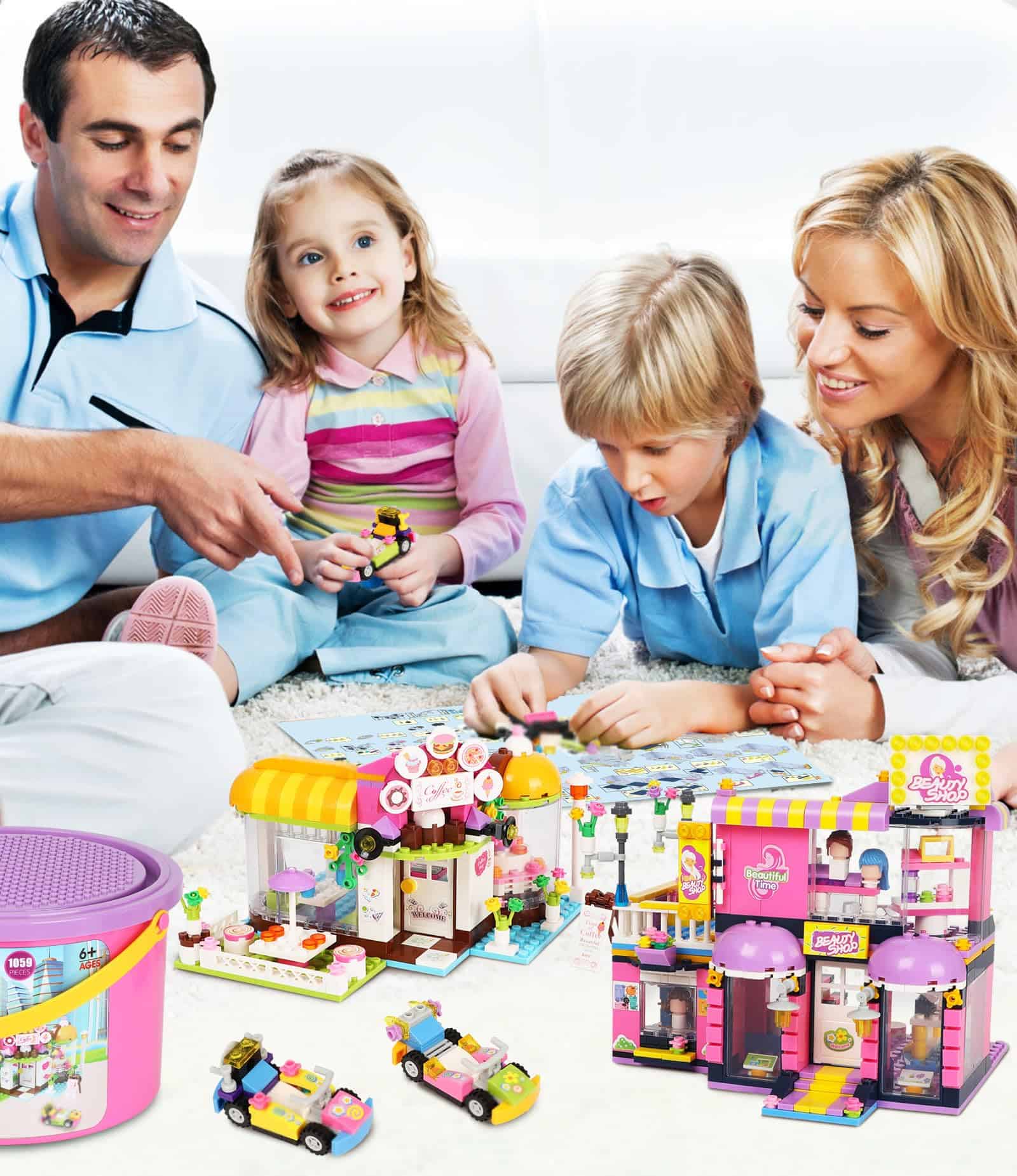 Kit de Construcción Friends Hair Salon Coffee House, Set de - Imagen 3