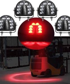 ONERAY [4 Pack Luz de Advertencia LED Roja de Arco para