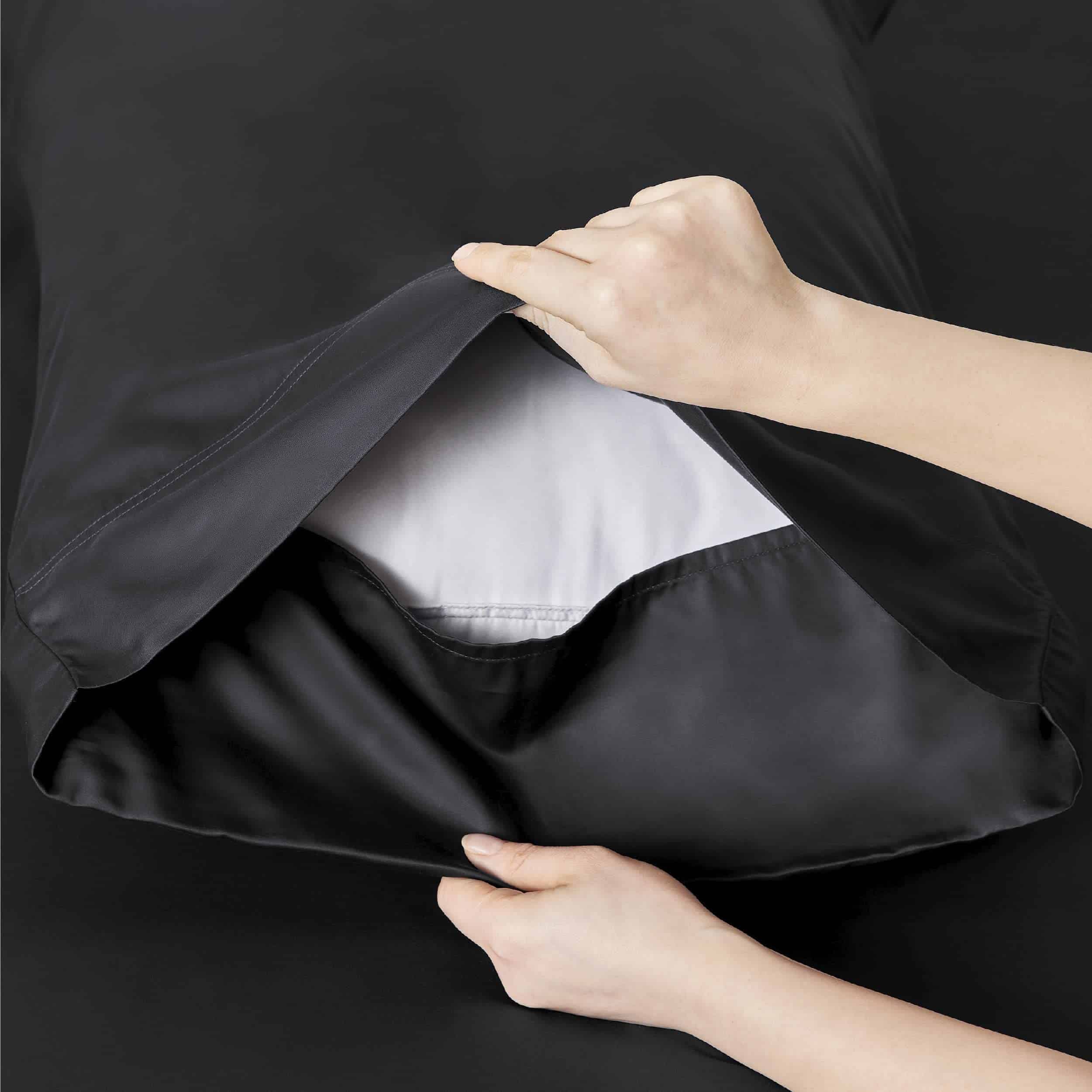 Juego de sábanas King Size Bedsure, Sábanas King, Bambú - Imagen 6