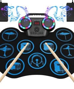 Set de Batería Electrónica, Pad de Práctica de Batería