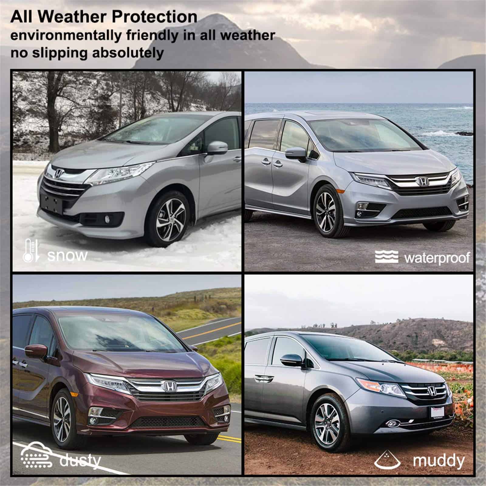 KIWI MASTER Juego de tapetes y tapete para maletero para - Imagen 6