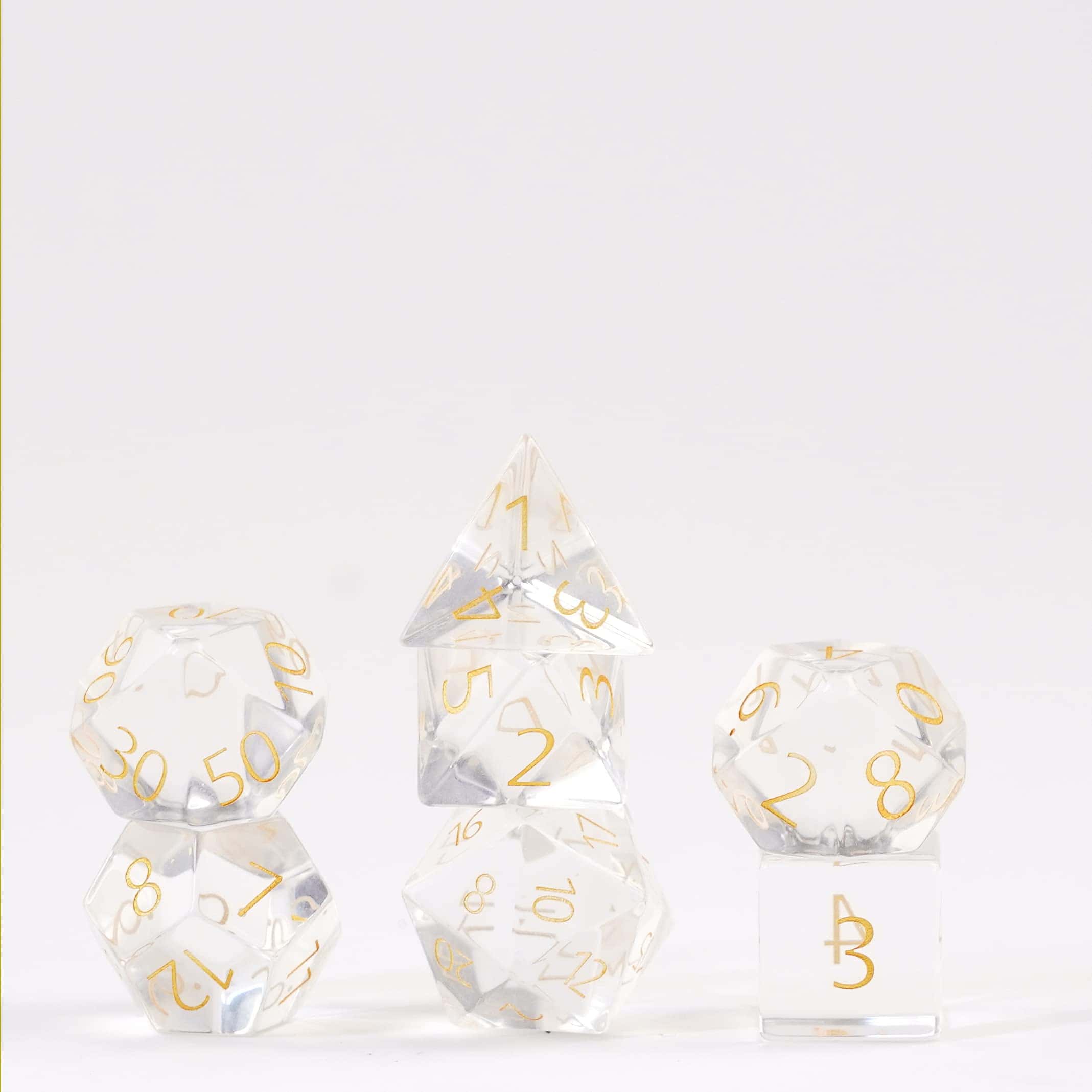 Juego de Dados de Poliédricos FanRoll de Metallic Dice