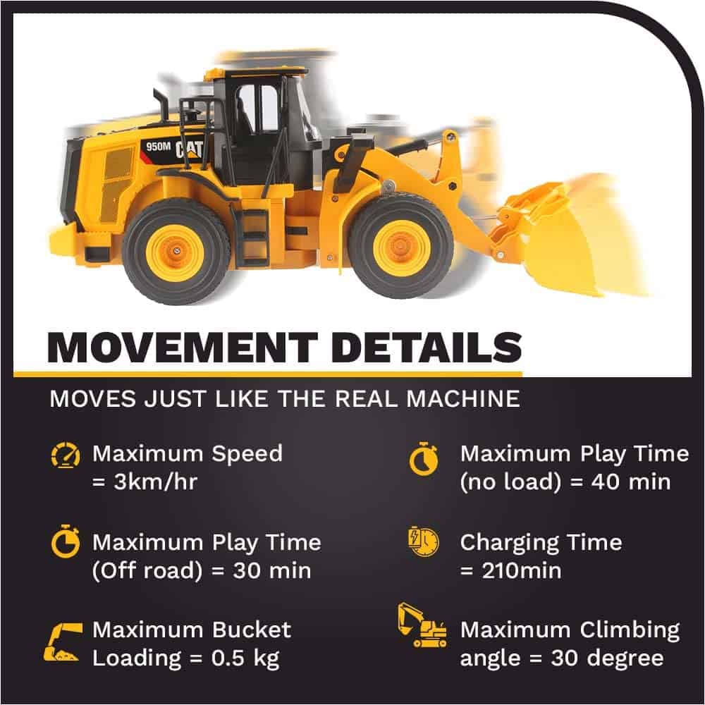 Diecast Masters RC Truck CAT 950M Wheel Loader | Tractor - Imagen 6